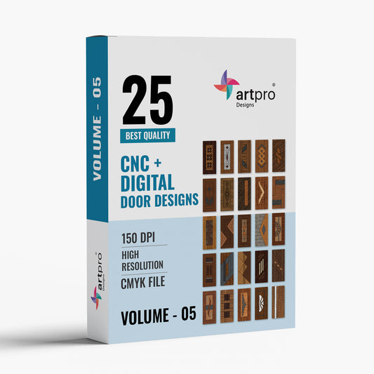 CNC + DIGITAL DOOR DESIGNS VOLUME-5