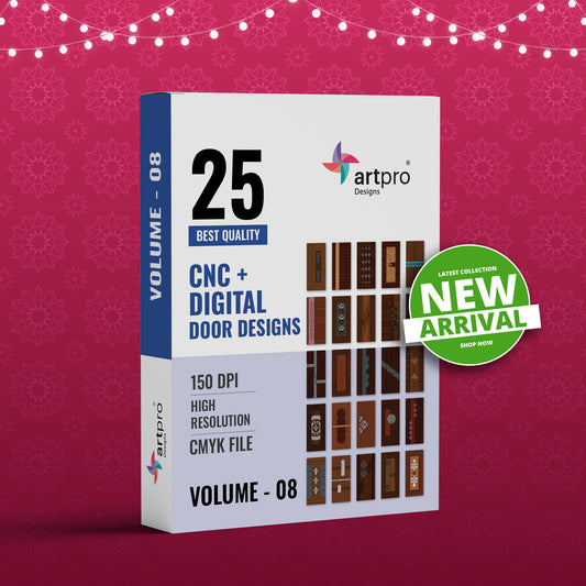 CNC + DIGITAL DOOR DESIGNS VOLUME - 8