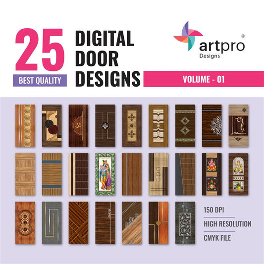DIGITAL DOOR DESIGNS VOLUME - 1