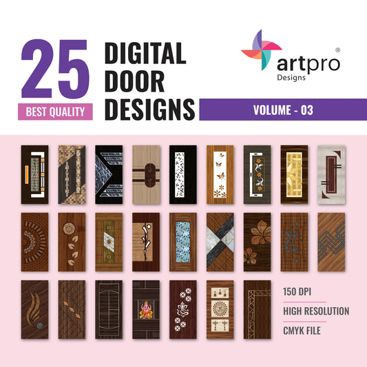 DIGITAL DOOR DESIGNS VOLUME - 3