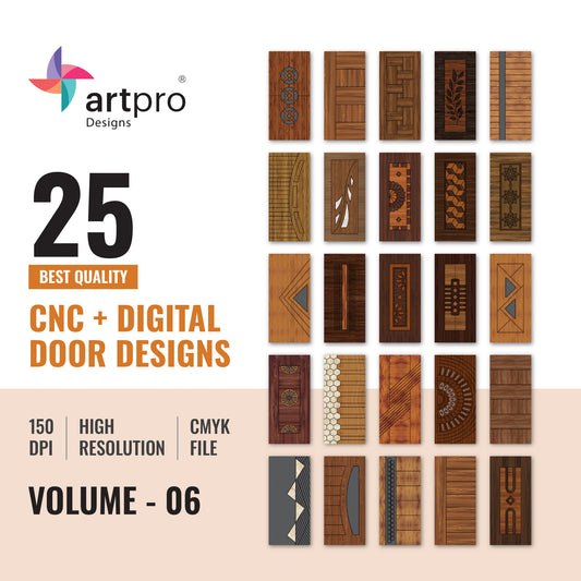 CNC + DIGITAL DOOR DESIGNS VOLUME-6