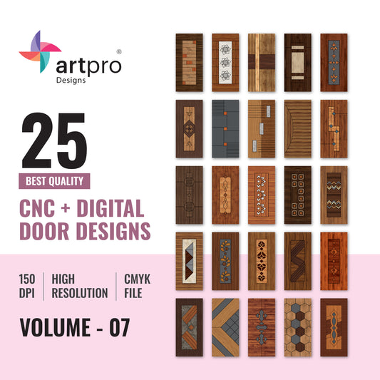 CNC + DIGITAL DOOR DESIGNS VOLUME-7