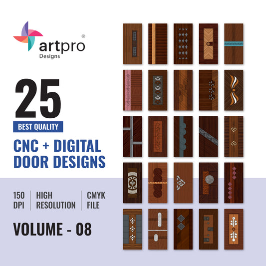 CNC + DIGITAL DOOR DESIGNS VOLUME - 8