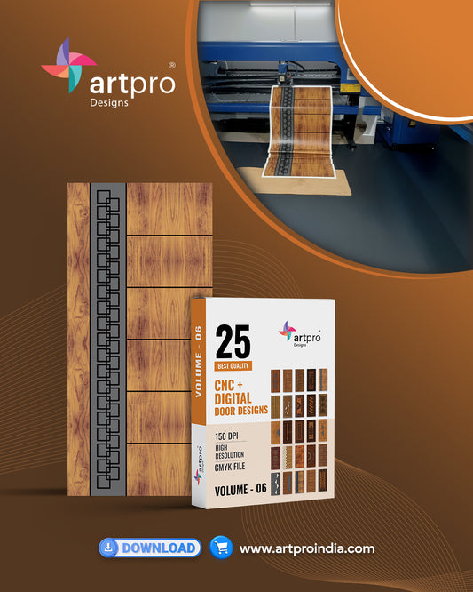 CNC + DIGITAL DOOR DESIGNS VOLUME-6