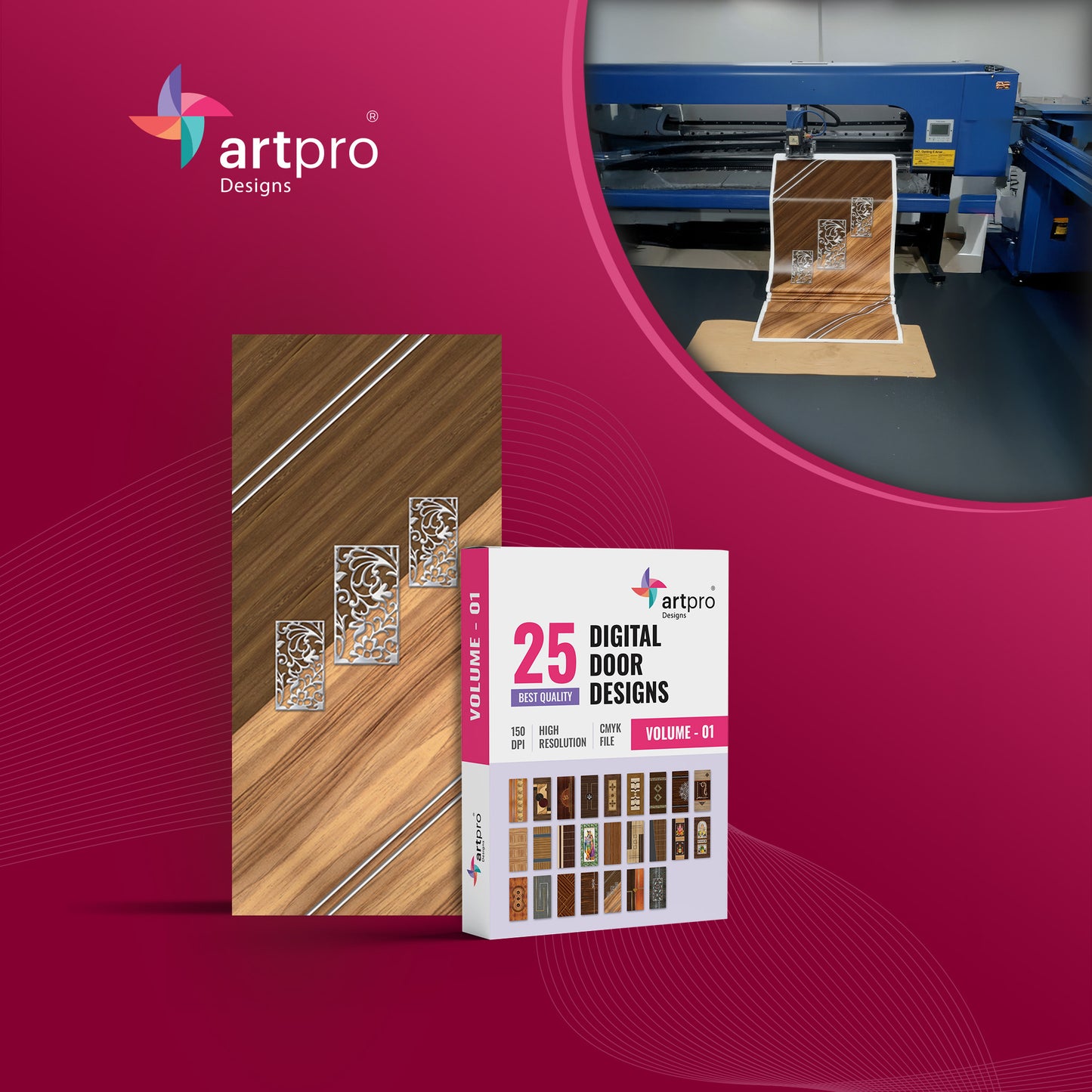 DIGITAL DOOR DESIGNS VOLUME - 1