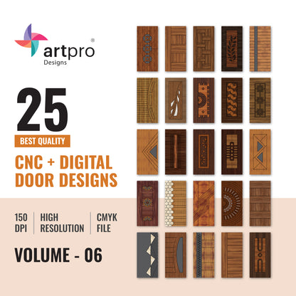 CNC + DIGITAL DOOR DESIGNS VOLUME-6