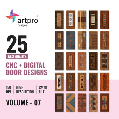 CNC + DIGITAL DOOR DESIGNS VOLUME-7