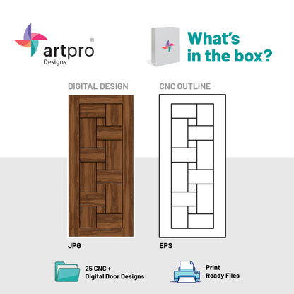 CNC + DIGITAL DOOR DESIGNS VOLUME - 8