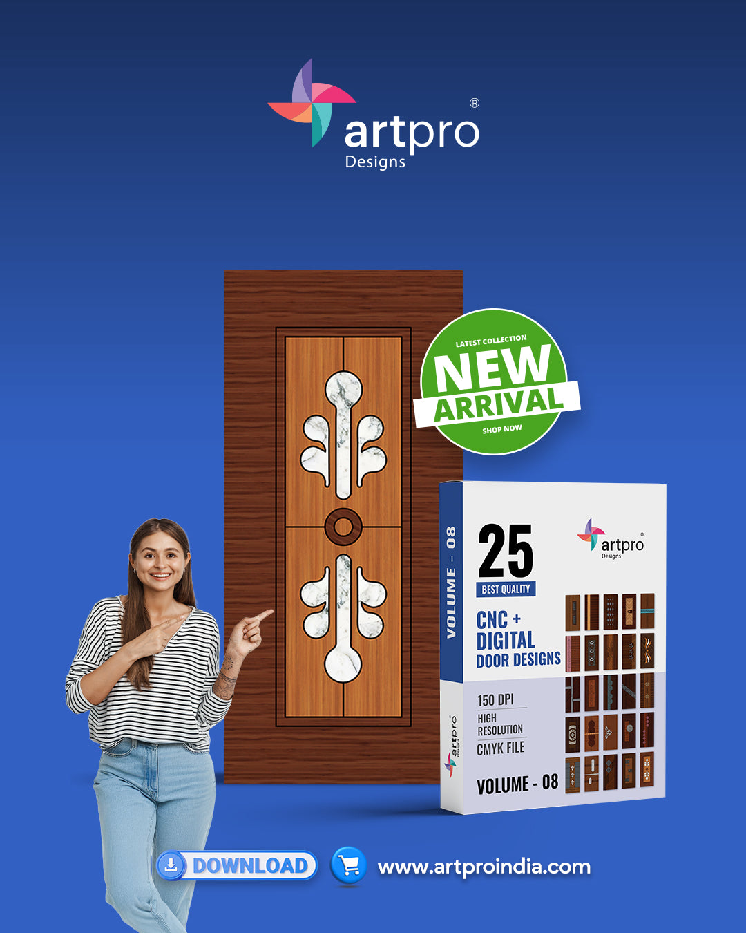 CNC + DIGITAL DOOR DESIGNS VOLUME - 8